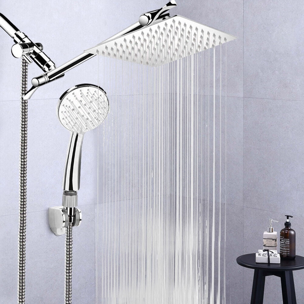 YIYIBYUS 8'' High Pressure Rainfall Shower Head Face Handheld