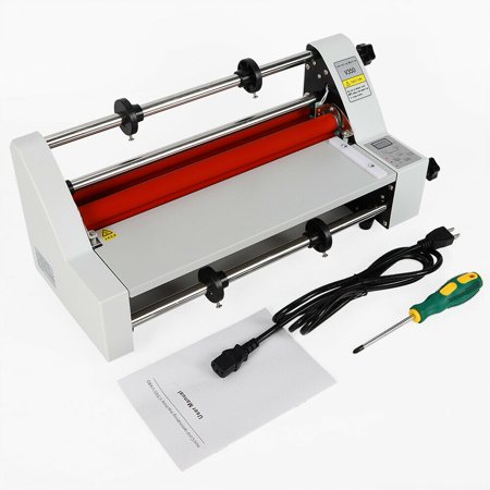 YIYIBYUS A3 Hot Cold Roll Laminator V350 13" Digital Thermal Laminating Machine Single & Dual Side
