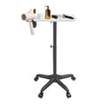 thumbnail image 1 of YIYIBYUS Beauty Salon Rolling Trolley Cart Height Adjustable Rolling Service Instrument Tray Stand Beauty Hairdressing SPA Tattoo Storage Cart，Silver, 1 of 11