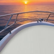 YIYIBYUS Boat Flooring EVA Foam Boat Decking Self-Adhesive Mat Marine Carpet Non-slip Self-Adhesive Flooring Material for Motorboat Rv Yacht Kayak Swimming Pool Grey 94.49*35.43