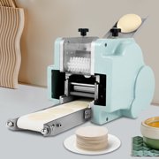 YIYIBYUS Commercial Dumpling Skin Machine, 140W Round Mold Dough Processing Machine, Electric Dumpling Wrapper Maker W/ 3.15 inch Round Mold for Commercial Household Restaurant