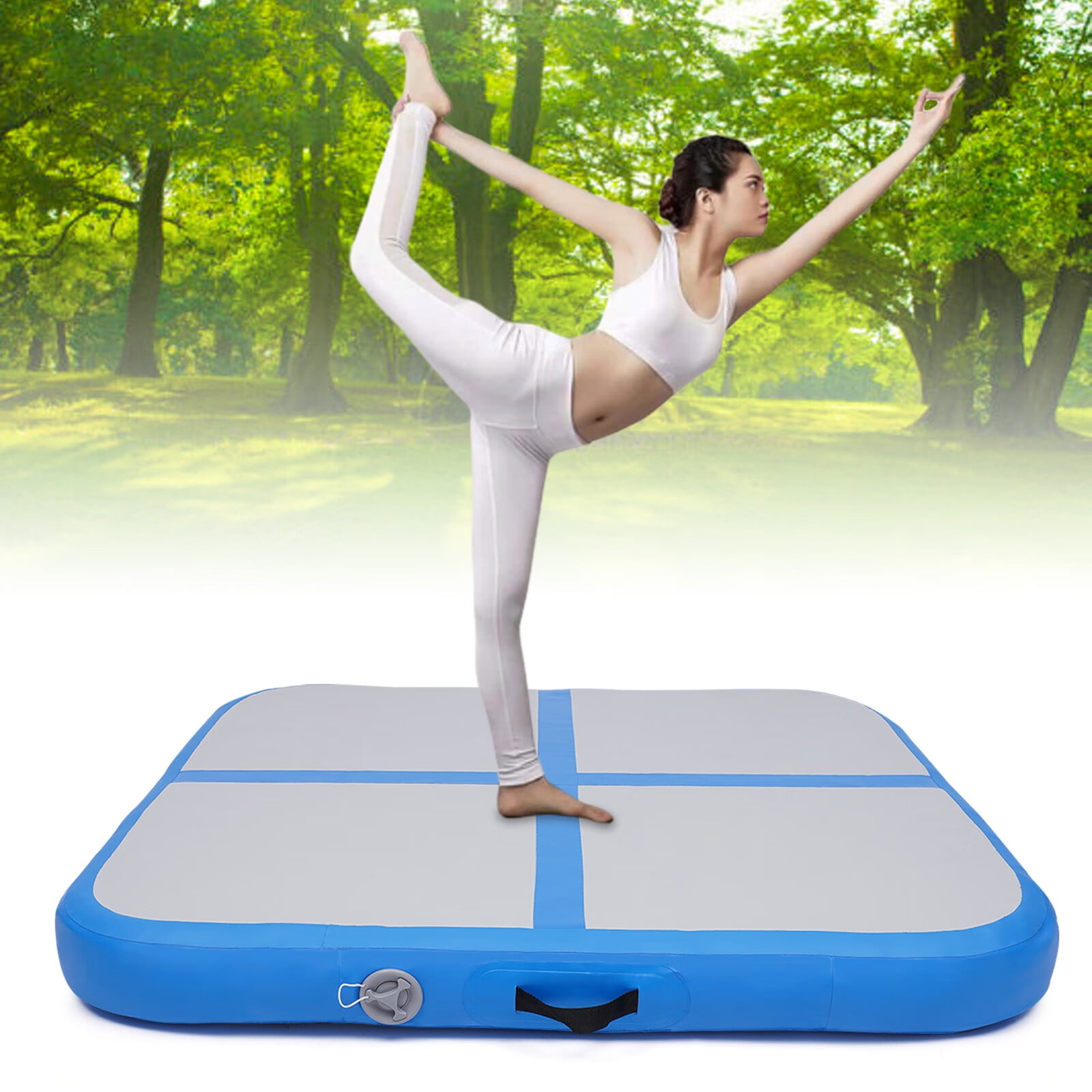 YIYIBYUS Inflatable Air Track Mat Gymnastics Pad Thickened PVC