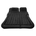 thumbnail image 1 of YIYIBYUS Mattress Car Inflatable Bed Outdoor Travel Camping Mat Flocking Air Mattress with 2 Air Headrests,Black, 1 of 12