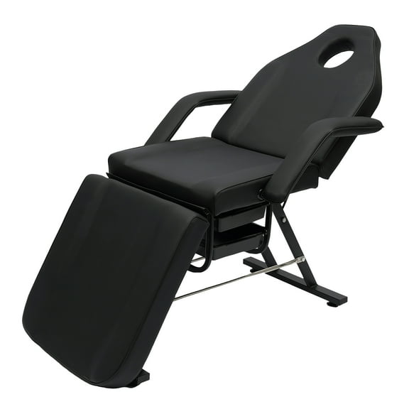 YIYIBYUS Portable Tattoo Chair Foldable Massage Table Facial Bed with Tray for Eyelash Extensions Massage Table Salon Chair