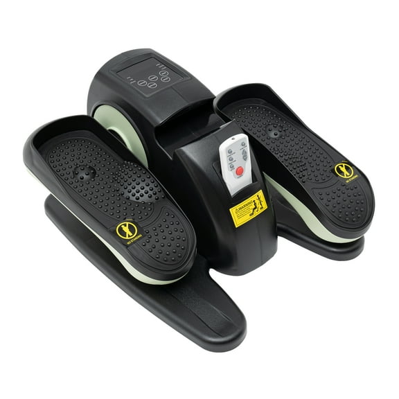 YIYIBYUS Under Desk Elliptical Machine Electric Elipsefit Leg Exerciser 5 Speeds 3 Modes Adjustable Portable Fitness Equipment with Remote Control