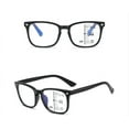 thumbnail image 1 of YIYOUZQT Progressive Multifocus Reading Glasses Blue Light Blocking Computer Readers for Women Men Rectangular Eyewear Lightweight Magnification Presbyopia Eyeglasses, 1 of 8
