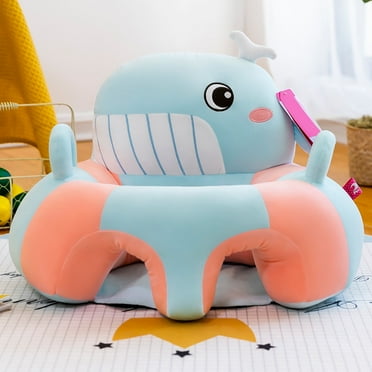 YIYQI Cushion Baby Sofa Support Chair Soft Plush Cartoon Animals Baby Sitting Chair Learning To Sit Seats Without Filled Cotton A - One Size