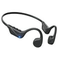 thumbnail image 1 of YIYUN Bone Conduction Bluetooth 5.4 Headphones – Open-Ear, Waterproof Sports Wireless Headset with Mic, 10H Playtime for Running & Cycling (Black)., 1 of 5