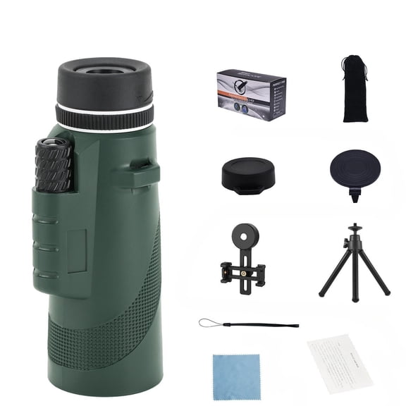 YIYUN Mini Powerful 5000M HD Zoom Telescope – Foldable Long Distance Monocular for Camping, Hiking, Hunting & Travel.