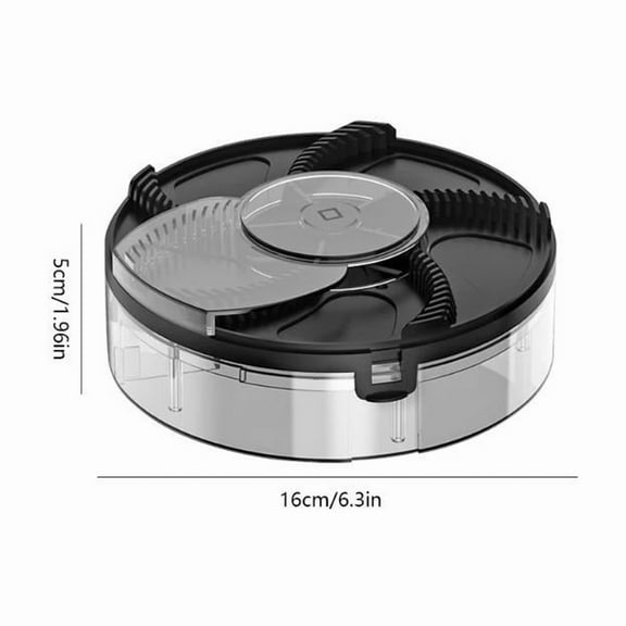 YIYUN USB Rechargeable Automatic Fly Catcher Quiet Plug-In Insect Trap with 1200mAh Battery for Kitchen & Indoor Use.