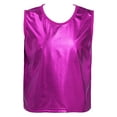 thumbnail image 1 of YIZYIF Big & Little Boys Girls Metallic Cropped Tank Top Dance Performance Gymnastic Tops Costume,Sizes 1-18, 1 of 6
