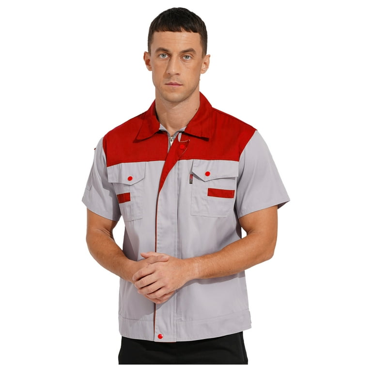 Vintage Ski-Doo Men's Short Sleeve Workshirt Vintage Ski-Doo Men's Short Sleeve Workshirt