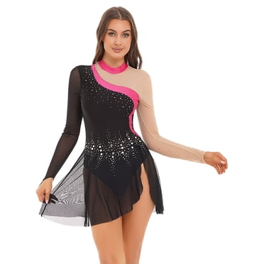 YiZYiF Women Girls Ice Skating Dress Figure...