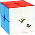 thumbnail image 1 of YJ MGC 2x2 Magnetic Stickerless Speed Cube YongJun 2X2X2  Magic Cube Puzzle Toys, 1 of 6