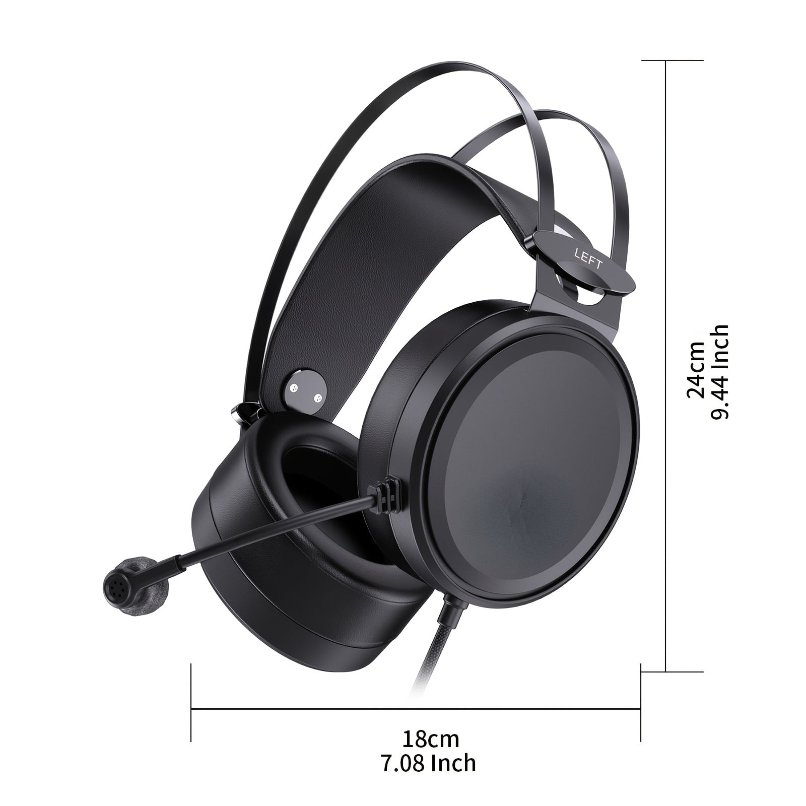 YJHBCYWM Highquality NUBWO N7D Noise Cancelling Wired Gaming Headphone