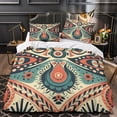 thumbnail image 1 of YJHDM 3D Bohemian Bedding Set Exotic Style Duvet Cover Pillowcases 2/3pcs for California King's Bed, 1 of 9