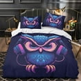 thumbnail image 1 of YJHDM 3D Earbuds Owl Bedding Set Animal Down Duvet Cover Pillowcase 2/3pcs Soft Cover for Boys Men, 1 of 5
