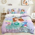 thumbnail image 1 of YJHDM 3D Mermaid Princess Bedding Set Girl Woman Duvet Cover Pillowcase 2/3pcs Twin Full Bed Cover Gift, 1 of 6