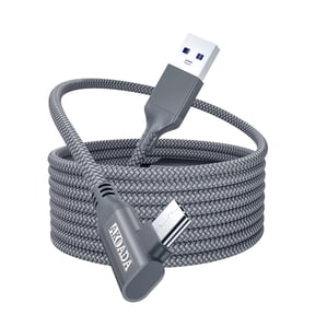 20 FT Link Cable for 0culus Quest 3, Link Cable for 0culus Meta Quest 3/ 3S/ 2,Pico 4, PC,Steam VR, Long USB 3.0 to USB C Cable, Virtual Reality Gaming Accessories for 0culus Quest