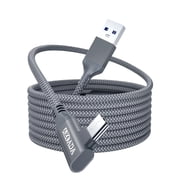 20 FT Link Cable for 0culus Quest 3, Link Cable for 0culus Meta Quest 3/ 3S/ 2,Pico 4, PC,Steam VR, Long USB 3.0 to USB C Cable, Virtual Reality Gaming Accessories for 0culus Quest