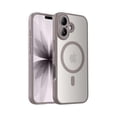 thumbnail image 1 of YJJSKEJI Designed for iPhone 17 Case, Compatible with MagSafe, [Cameratection] [15FT Military Droptection] Shockproof Translucent Matte Anti-Slip Phone Case, 6.3", Natural Titanium, 1 of 1