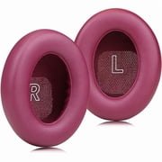 YJJSKEJI Replacement Earpads for Bose QuietComfortQC Ultra Wireless Headphones,Ear Pads Cushions with Noise Isolation Memory Foam,Soft Protein Leather-Deep Plum