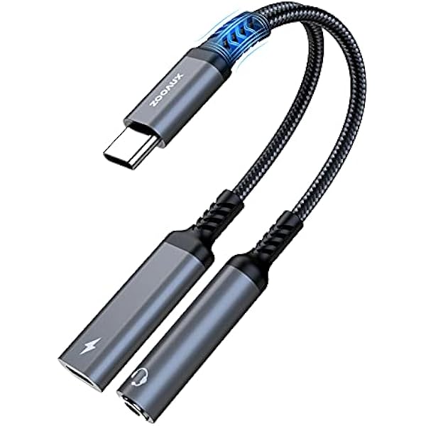 Adattatore 2-in-1 USB-C + Lightning A Jack 3.5mm Per Cuffie – Hi-Fi Audio Per IPhone 16-11 E Galaxy S25-S22, Plug-and-Play Senza Driver