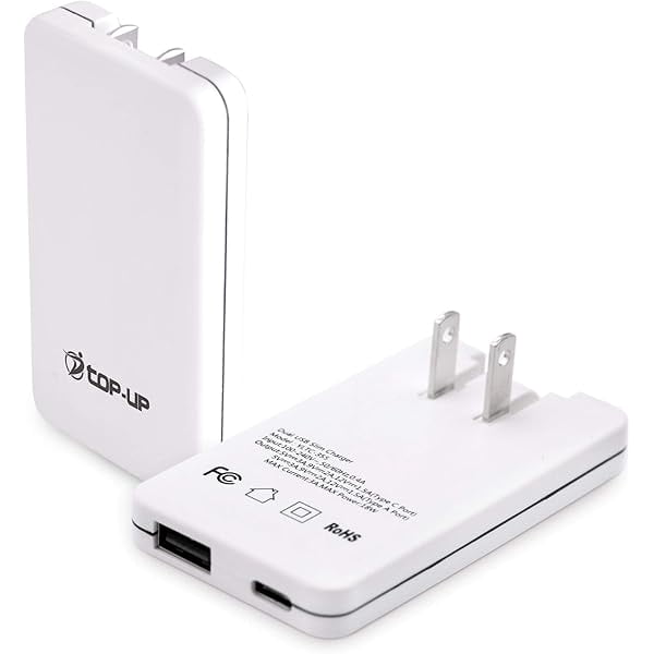 YJJSKEJI USB C Flat Wall Charger, Ultra Slim 18W Dual Port Charger – USB-C & A, Fast Flat USB Wall Plug for iPhone 16 15 14 13 12 Pro Max, iPad, AirPods, Samsung Galaxy, Pixel & More