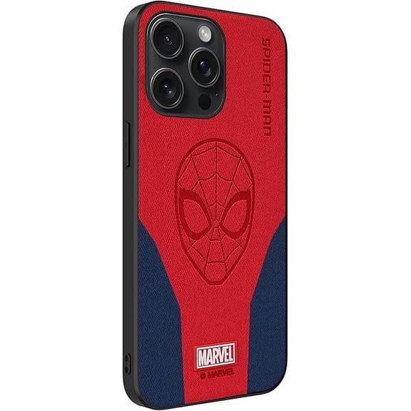 YJJSKKEJI Case for iPhone 13 Pro with Superhero character Compatible iPhone 13 Pro Leather Case RED+BLUE (SPIDER)