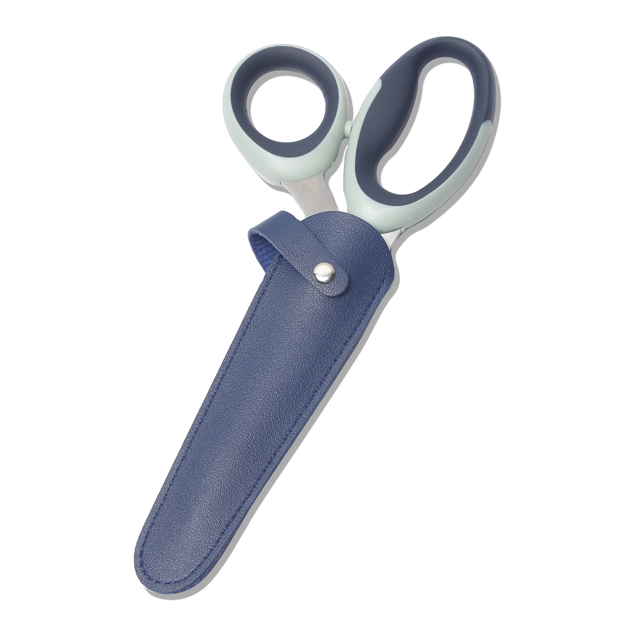 YJSStriving 8.5" Multipurpose Heavy Duty Sharp Scissors for Households,Offices and Arts With a leather protective cover
