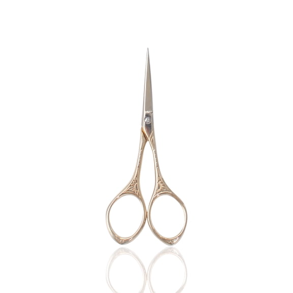 YJSStriving Sewing Crafting Scissors Embroidery Scissors for Threading Art Work golden