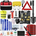 YJUSMAK Car Emergency Roadside Kit Emergency Car Kit with Jumper