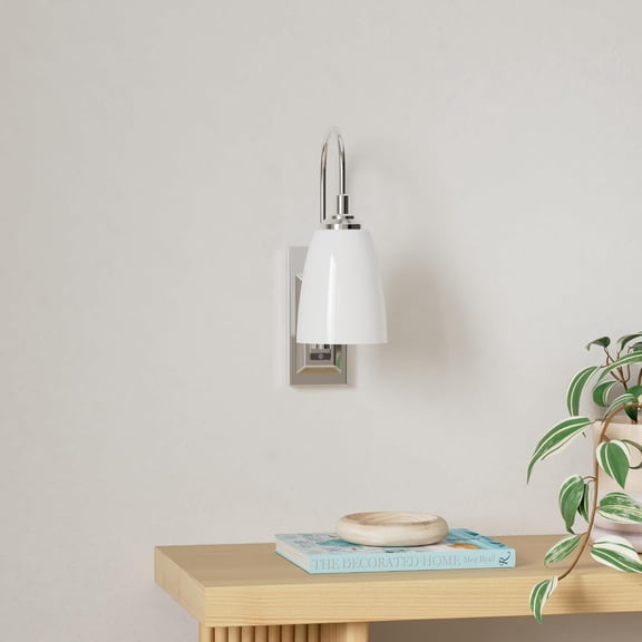 YJYASX-12 Colors Changing Wall Lamp, Dimmable Up/Down Wall Sconce,Over Bed Headboard Light for Bedroom Hallway Home Decor- 1Pack