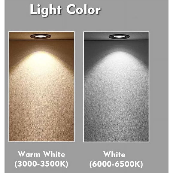 YJYASX-2-Pack LED Cabinet Light Bulb 1.5W LED 12V DC for 60mm 2.35in Hole Cooker Bulb Recessed Closet Cupboard Light Clear Glass 20W Halogen Equivalent (White 6000K)