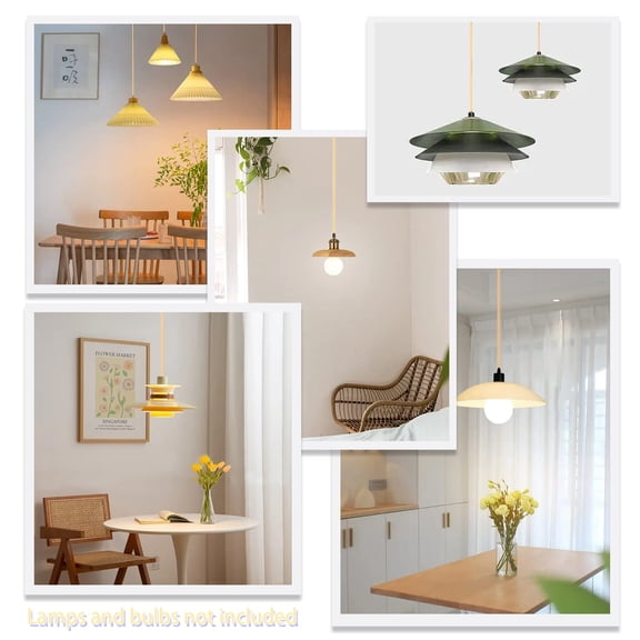 YJYASX-32.8ft Cloth Covered Lamp Cord, 18 AWG 2 Conductor Hemp Rope Vintage Electrical Cord Braided Electrical Wire, 18 Gauge Round Rayon Fabric Wire for DIY Antique Industrial Lighting Project