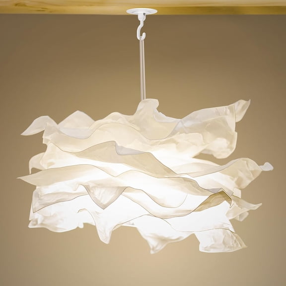 YJYASX-Adhesive Hooks for Ceiling & Wall Decor - 3lb Heavy-Duty No Drill Damage-Free for Hanging Lights Plants Lanterns & Wall Art - 360 Rotating Home Decorative Stick on Hooks (12 Pack, White)