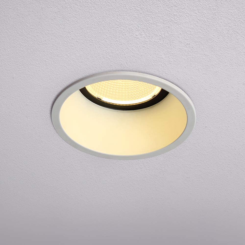 Aisilan 4 Inch Recessed Spotlight - 12W 3000K Dimmable LED, Adjustable Angle, CRI97, For Living Room & Bedroom - View #3