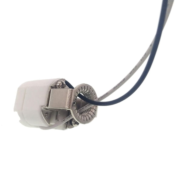 YJYASX-E11 Mini-Candelabra Base Ceramic Lampholder, Mini Can E-11 Base Porcelain Halogen Bulb Socket with 6" Wire Leads (2-Pack,SizeC)