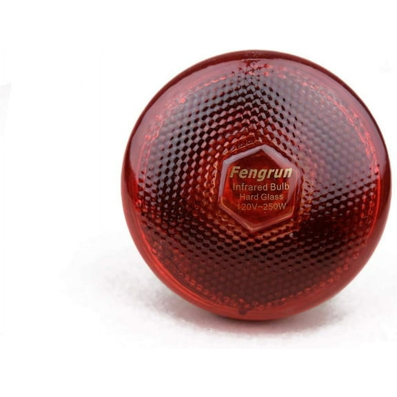 YJYASX-Infrared Bulb Red Hard Explosion-Proof Glass Infrared Heat Lamp Bulb for Chicks, Chicken, Pet, Bathroom Warming Light Bulb (120V,150W)