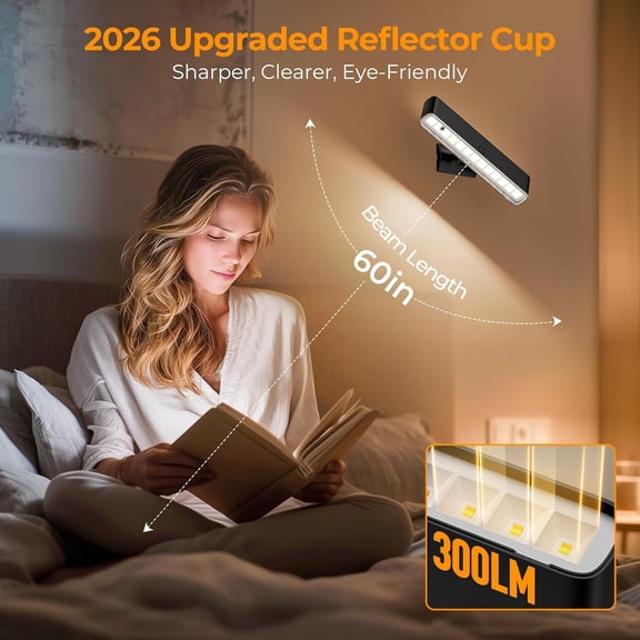 YJYASX-Magnetic Wireless Battery Operated Wall Sconce, Rechargeable Remote Control & Touch Control Wall Sconces Set of Two, LED Wall Lights, 3 Color Temperatures, 360 Rotatable (Black, 2-Pack)