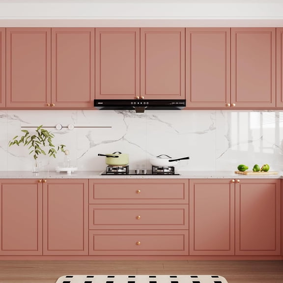 YJYASX-Matte Peach Pink Wallpaper Peel and Stick Wallpaper Pink Contact Paper for Cabinets Countertops Waterproof Self Adhesive Removable Pink Wall Paper for Girls Bedroom Nursery 15.7''x78.7''