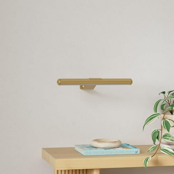 YJYASX-Rechargeable Picture Lights with Remote,Full Metal Painting Light Display LED Battery Lamp with 3 Lighting Modes, Dimmable Dartboard Light with Timer for Frame Portrait Art