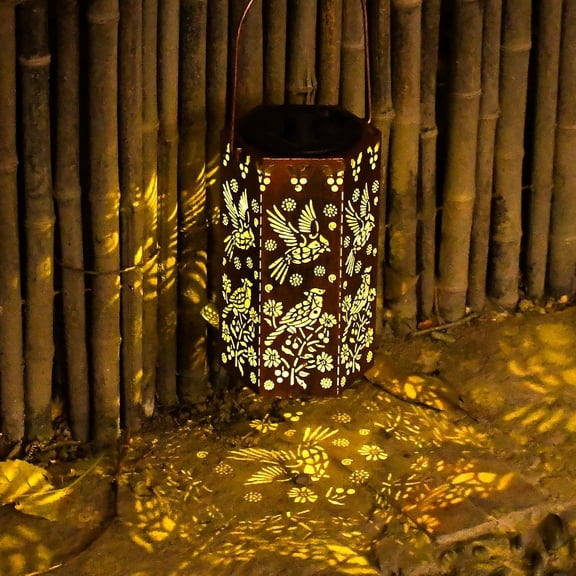 YJYASX-Styleonme Cardinal Lover Solar Light, Mother's Day Lantern Gift for Mom Grandma Women Sister, Hanging Image Cardinals Lanterns, Yard Corridor Garden Decor, Thanksgiving Day, Birthday Gifts