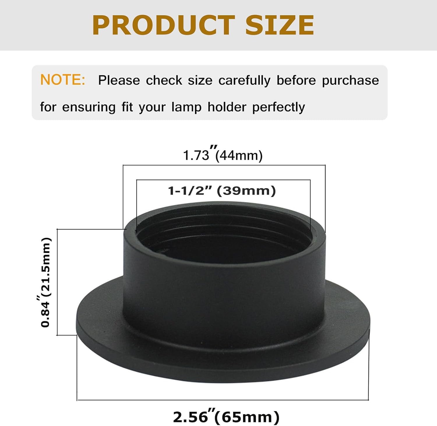 YJYCSAH-E26 E27 Light Socket Shade Ring,Plastic Lamp Shade Collar Rings ...