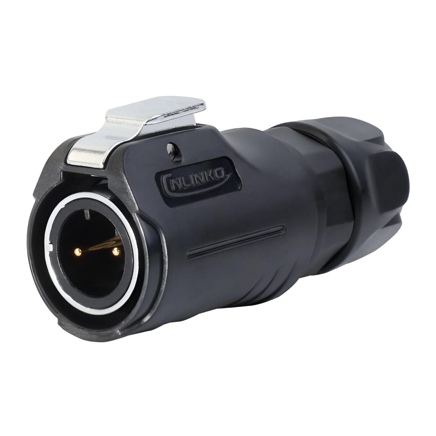 YJYCSAH-LP-12 2 Pin Connector IP68 Waterproof Circular Electrical Plug ...