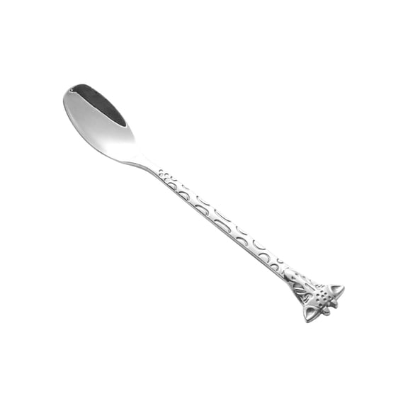 YJYGSQ Giraffe Dessert Spoon - Perfect for Coffee and Ice Cream Moments, Elegant 304 Stainless Steel Design for Stylish Dining