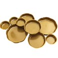 thumbnail image 1 of YJYGSQ Gold Modular Bowl Set - Elegant Centerpiece for Party Appetizers and Snacks - Versatile Serving Tray for Gatherings, 1 of 5
