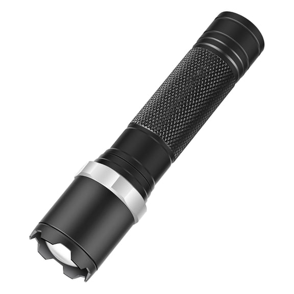 YJYGSQ Outdoor LED Flashlight, Mini Rechargeable Aluminum Alloy Work Light, 3 Lighting Modes, USB Power Bank