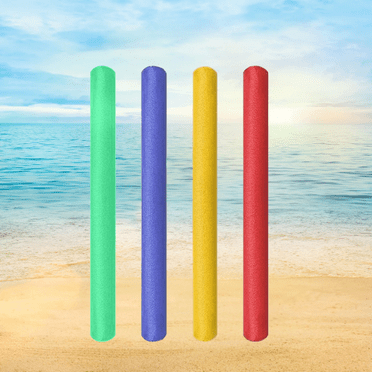 YKARITIANNA Pool Noodle, 59 Inch Foam Pool Swim Noodle, Bright Foam Noodles for Swimming, Floating and Craft Projects - 1PC,Red