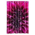 thumbnail image 1 of YKCG Big Blooming Flower Beautiful Pink Dahlia Shower Curtain Waterproof Fabric Bathroom Shower Curtain 48x72 inches, 1 of 4